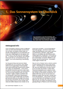 1. Sonnensystem im Überblick