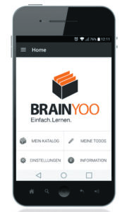 Starscreen der Lernkarten-App Brainyoo © Brainyoo