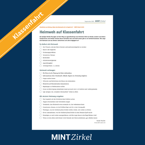 Checkliste Heimweh 3- 2019 Titelbild