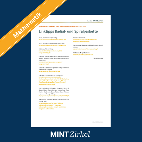 Radial- und Spiralparkette 2-2021 Titelbild