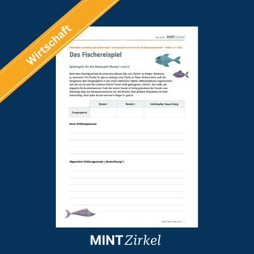 Fischereispiel Arbeitsblatt 2-2022 Titelbild