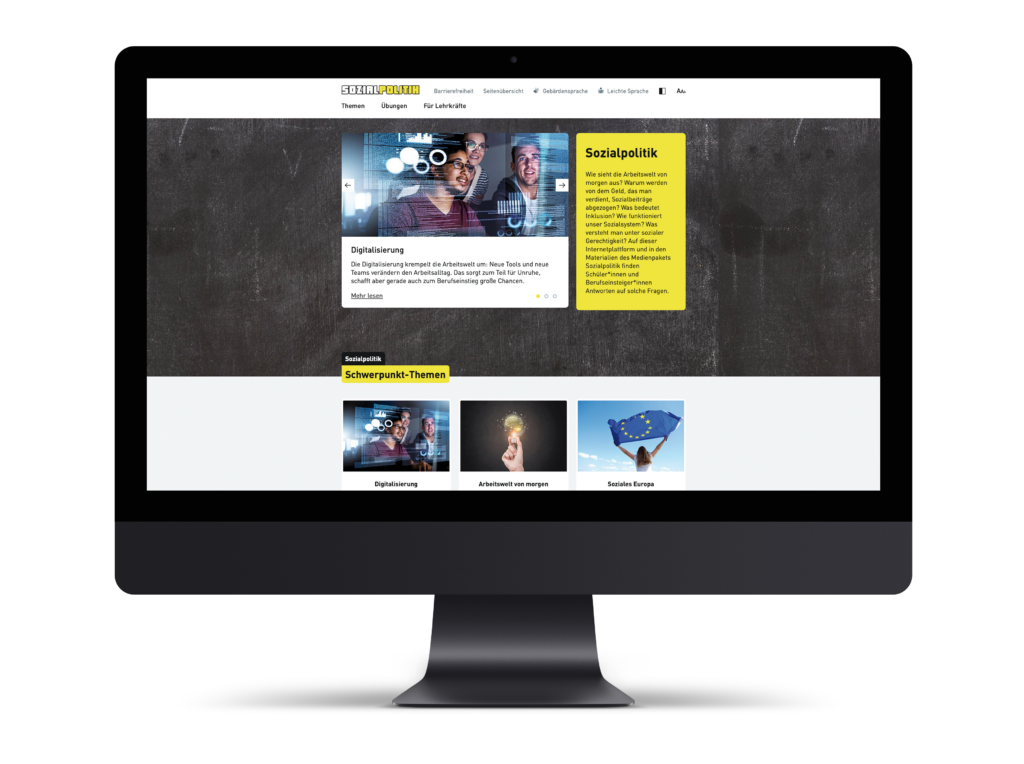 BMAS Sozialpolitik Website