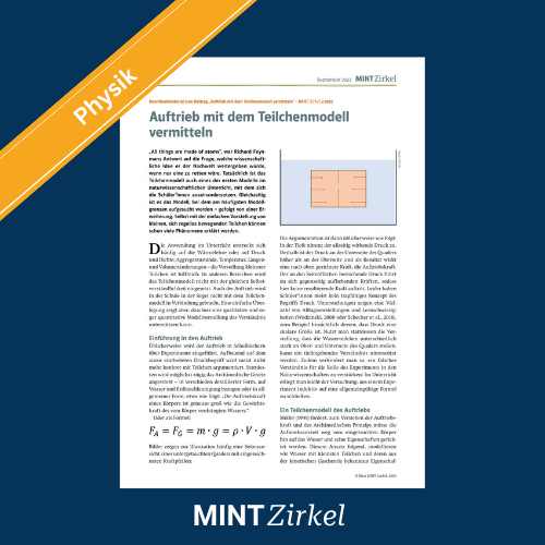 Teilchenmodell 3-2023 Titelbild