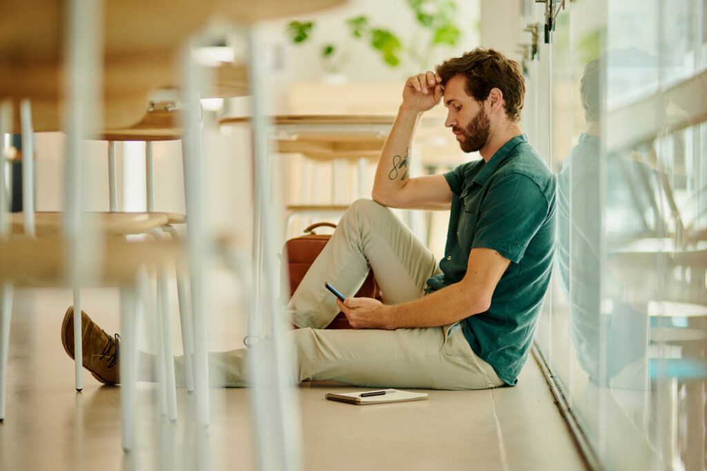 Depression, Scheitern oder Angst