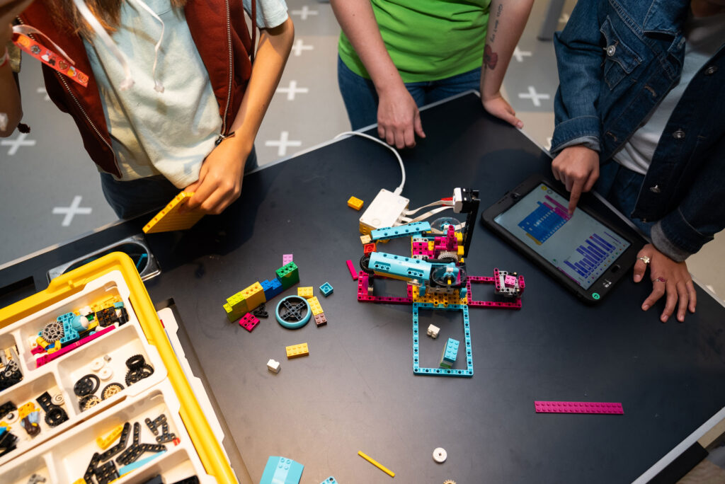 Programmieren mit LEGO in der BMW Welt München